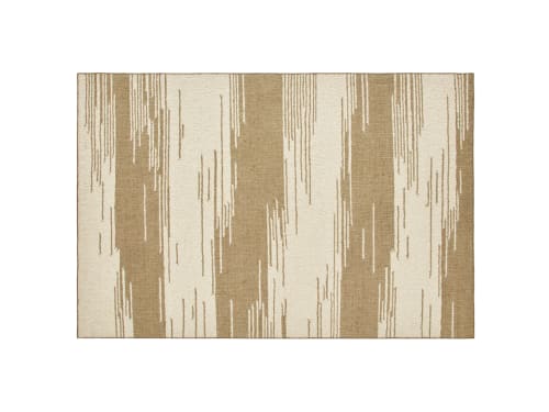 Etchy Sketchy Wool Rug - 140cm x 200cm - Welly Boot Green