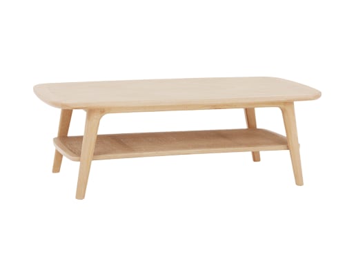 Throwback Coffee Table - Standard - Whitewashed Oak