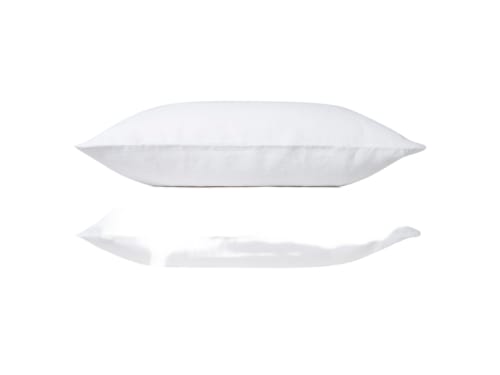 Lazy Linen Set of 2 Pillowcases - Standard - Icing Sugar