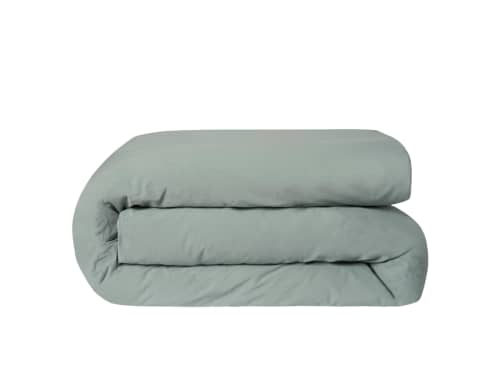 Easy Cotton Duvet Cover Kingsize in Duck Pond Teal