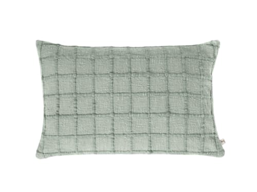 Griddy Cushion - 40x66 - Duck Pond Teal