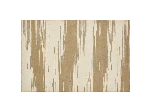 Etchy Sketchy Wool Rug - 140cm x 200cm - Welly Boot Green