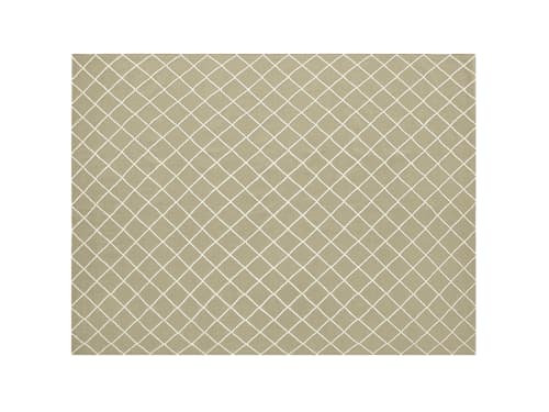 Crissy Crossy Wool Rug - 200cm x 300cm - Truffle Taupe
