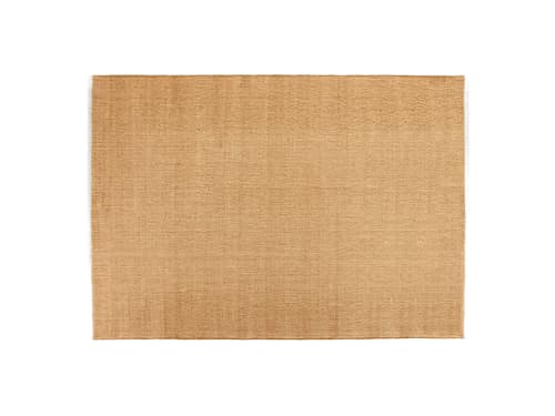 Flecky Wool Rug - 140 x 200 - Ochre