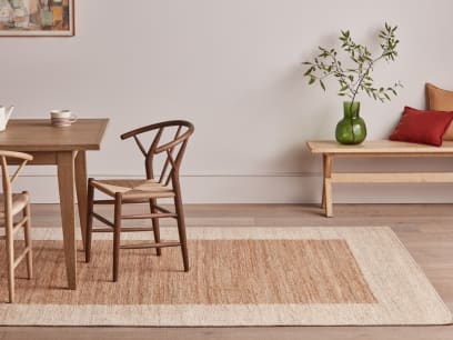 Bordy Edge Jute Rug
