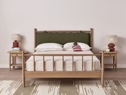 POPPINS BED LIGHT OAK 02 027