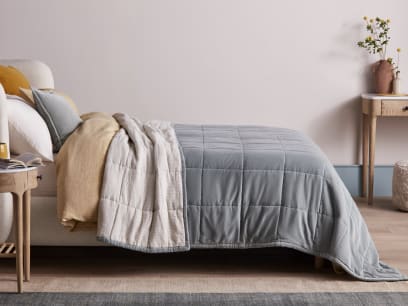 Dozer Velvet Quilt