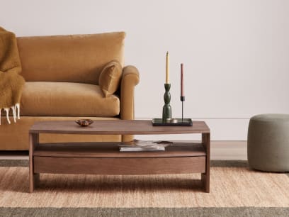 Bowie Coffee Table in Dark Oak