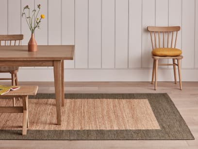 Bordy Edge Jute Rug