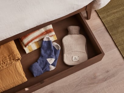 Dinkum Underbed Storage in Dark Oak