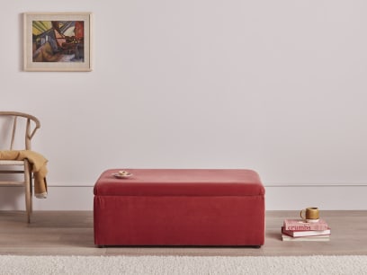 Bed in a Bun in Toffee Apple Red Velvet
