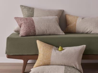 Marley Linen Block Cushion range