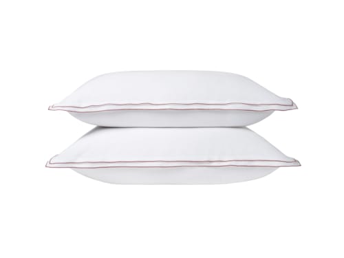 Twin Trim Classy Cotton Set Of 2 Pillowcases