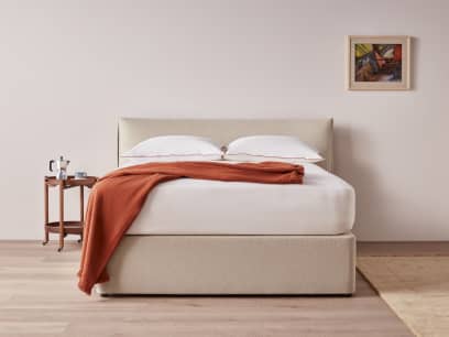 Archie Headboard in Mixing Bowl Clever Boucle