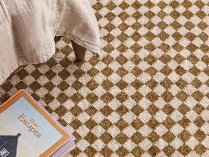 Checky Wool Rug