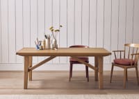 Barney Kitchen Table in Light Oak