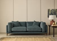 Basecamp Sofa in Sopping Seagrass Teal Chenille