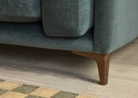 Basecamp Sofa in Sopping Seagrass Teal Chenille