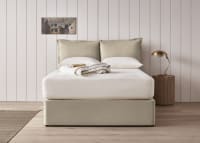Beddy-Byes Headboard in Tea Dunk Beige Twill
