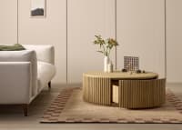 Big Bobbin Coffee Table in Light Oak