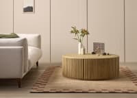Big Bobbin Coffee Table in Light Oak