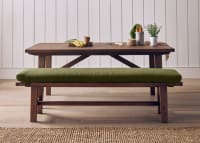 BUDGE BENCH DARK OAK 1