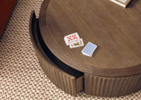 Big Bobbin Coffee Table in Dark Oak