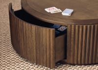 Big Bobbin Coffee Table in Dark Oak