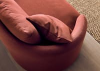 Curvella Sofa in School Satchel Brown Linen