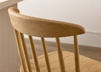 Drummer Kitchen Stool in Light Oak