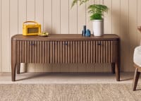 Heyday Media Unit in Dark Oak