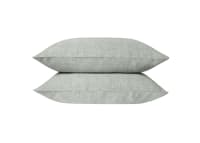 Lazy Linen Marle Set of 2 Pillowcases - Standard - Duck Pond Teal Marle