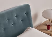 Dr Slow Bed in Sopping Seagrass Teal Velvet