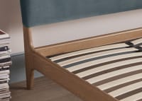 Dr Slow Bed in Sopping Seagrass Teal Velvet