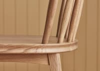 Pair of Drummer Kitchen Chairs in Light Oak