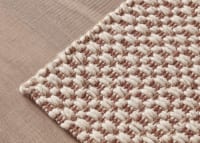 Barley Wool Rug - 300cm x 400cm - Conker Clash Brown
