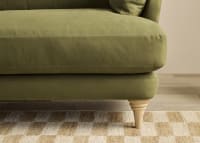 Smithy Sofa in Pressed Olives Green Twill