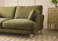 Smithy Sofa in Pressed Olives Green Twill