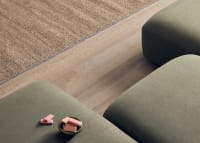 Squishblocks Chaise Cinema Sofa in Waxed Jacket Green Linen