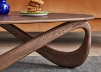 Looper Coffee Table in Dark Oak