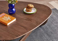 Looper Coffee Table in Dark Oak