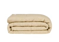 Marley Linen Quilt - 200cm x 230cm - Butterscotch Marle