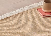 Flecky Wool Rug - 140 x 200 - Ochre
