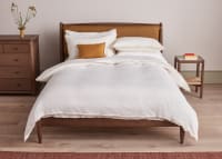 Twin Trim Classy Cotton Duvet Cover Superking in Butterscotch