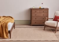 Jengy Wool Rug 200 X 300 cm in Ochre and Chalk