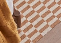 Jengy Wool Rug 200 X 300 cm in Ochre and Chalk