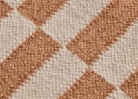 Jengy Wool Rug 200 X 300 cm in Ochre and Chalk