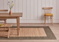 Bordy Edge Jute Rug 200 X 300 cm in Green