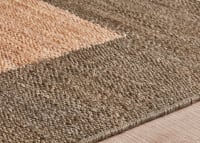 Bordy Edge Jute Rug 200 X 300 cm in Green