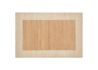 Bordy Edge Jute Rug 140 x 200 cm in Oat